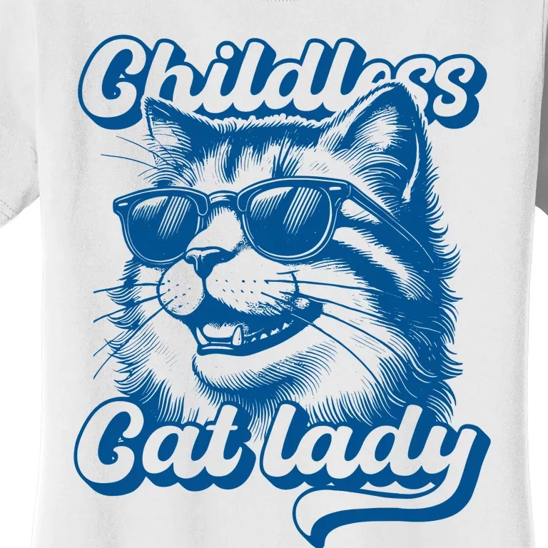 Childless Cat Ladies Against Fascism Women's T-Shirt