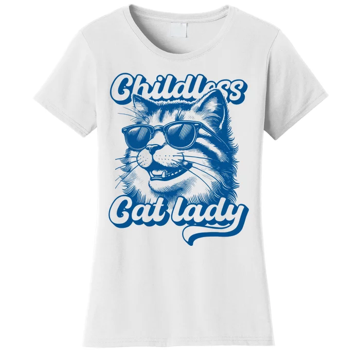 Childless Cat Ladies Against Fascism Women's T-Shirt