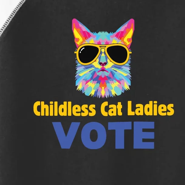 Childless Cat Ladies Voting Toddler Fine Jersey T-Shirt