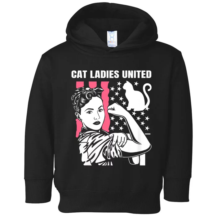 Childless Cat Lady For Cat Mom Women Cat Ladies Toddler Hoodie