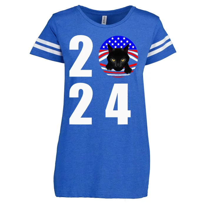 Childless Cat Ladies Vote 2024 Retro Enza Ladies Jersey Football T-Shirt