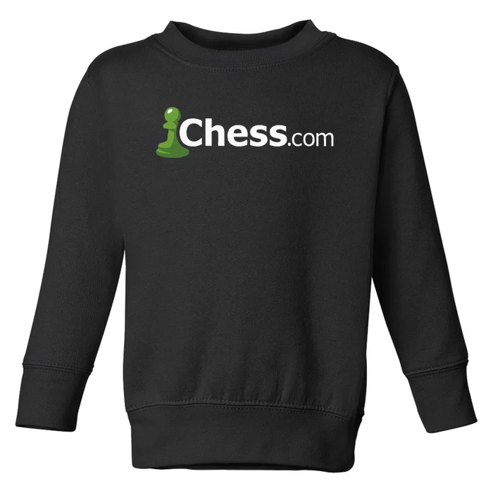 Chess.com Classic Logo Online Chess Site Fan Toddler Sweatshirt