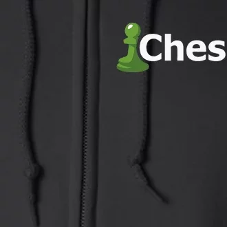 Chess.com Classic Logo Online Chess Site Fan Full Zip Hoodie