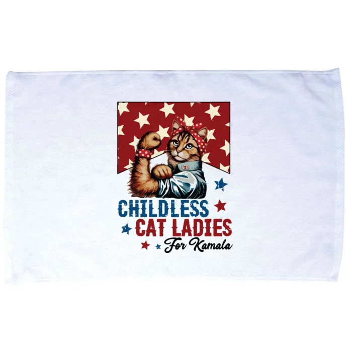 Childless Cat Ladies Childless Cat Lady Microfiber Hand Towel