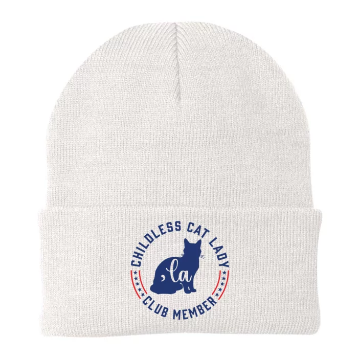 Childless Cat Lady Club Member Knit Cap Winter Beanie