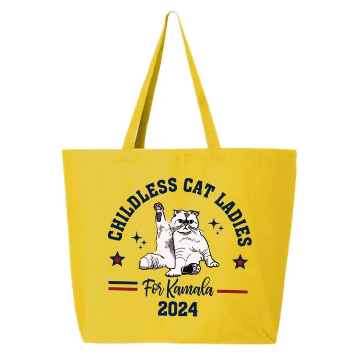 Childless Cat Lady Feminist Vote 25L Jumbo Tote