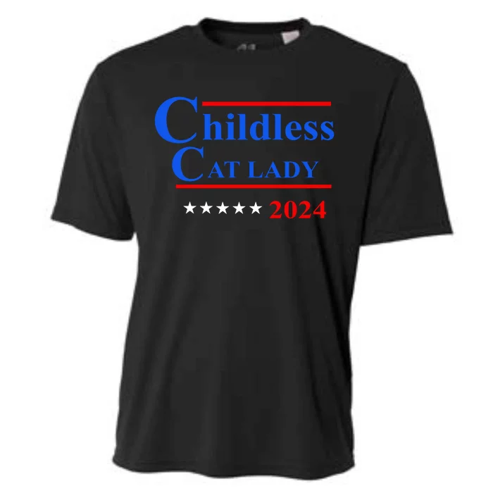 Childless Cat Lady 2024 Cooling Performance Crew T-Shirt