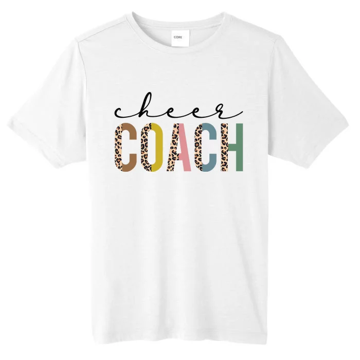 Cheer Coach Leopard Cheerleading Props Cute Cheer For Coach ChromaSoft Performance T-Shirt