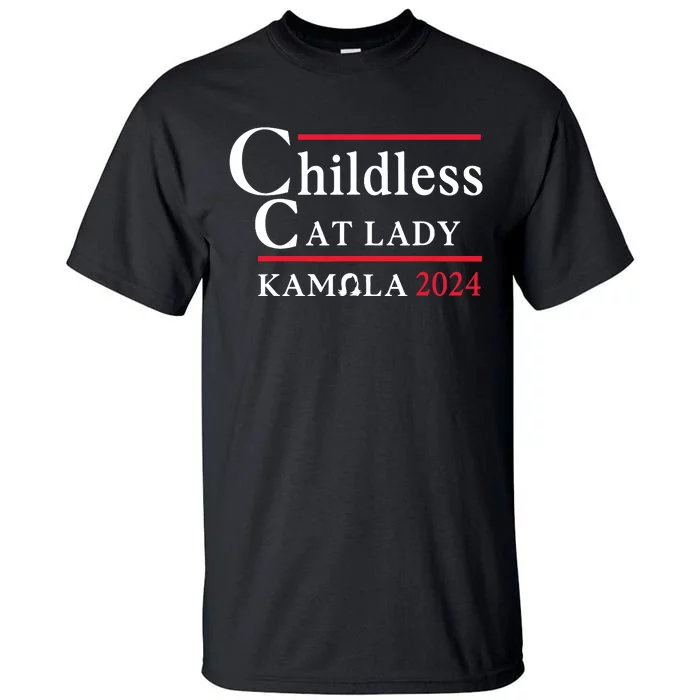 Childless Cat Lady Tall T-Shirt