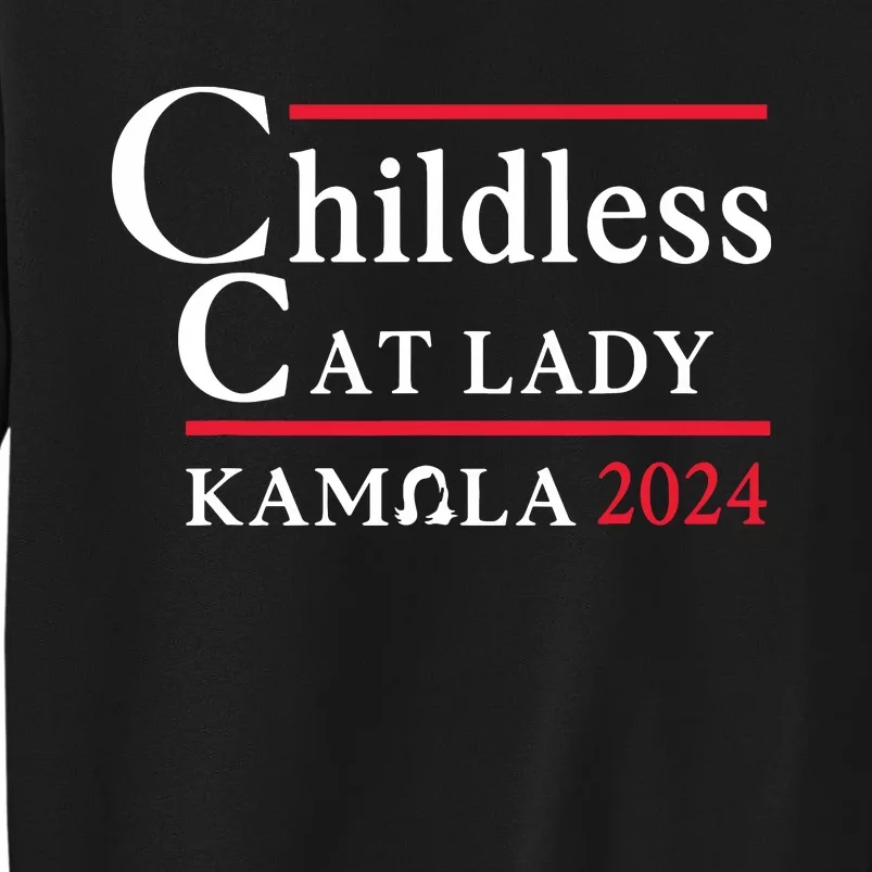 Childless Cat Lady Tall Sweatshirt