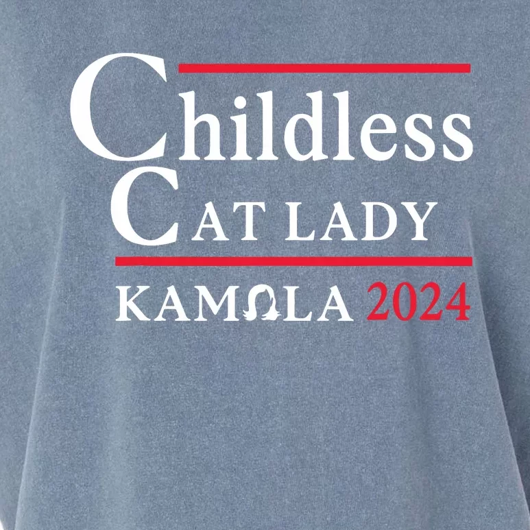 Childless Cat Lady Garment-Dyed Women's Muscle Tee