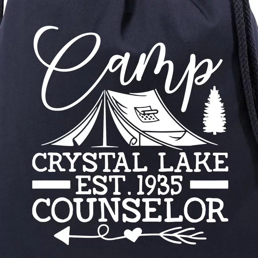 Camp Crystal Lake Drawstring Bag