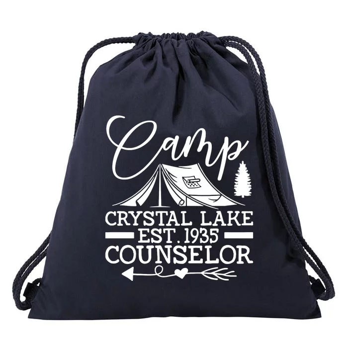 Camp Crystal Lake Drawstring Bag