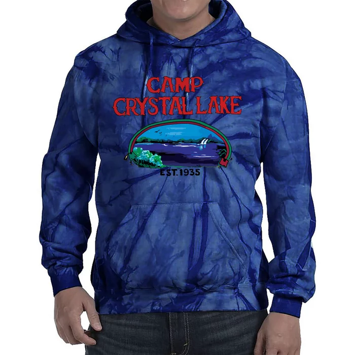 Camp Crystal Lake Tie Dye Hoodie