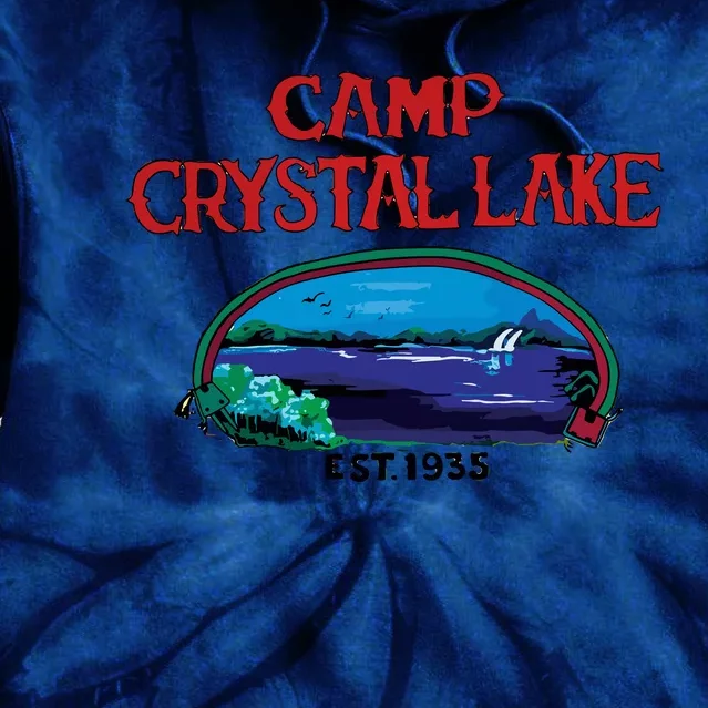 Camp Crystal Lake Tie Dye Hoodie