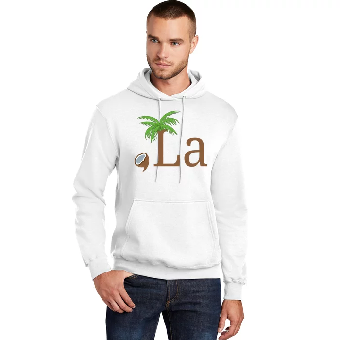 Coconut Comma La Kamala Harris 2024 President Hoodie