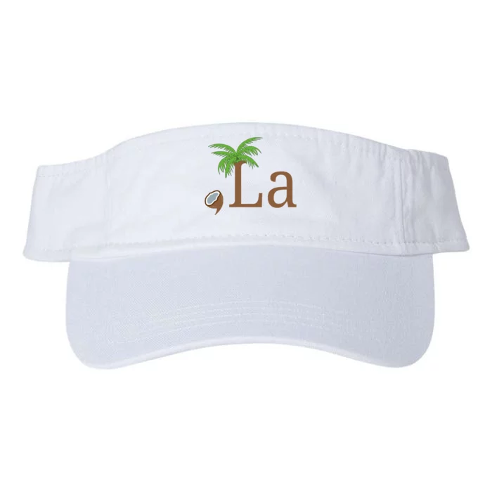 Coconut Comma La Kamala Harris 2024 President Valucap Bio-Washed Visor