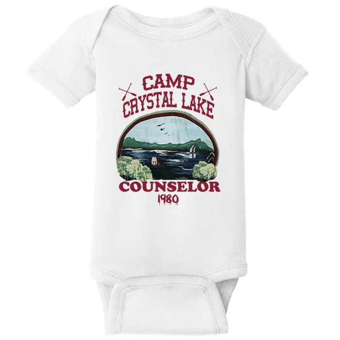 Camp Crystal Lake Gift Baby Bodysuit