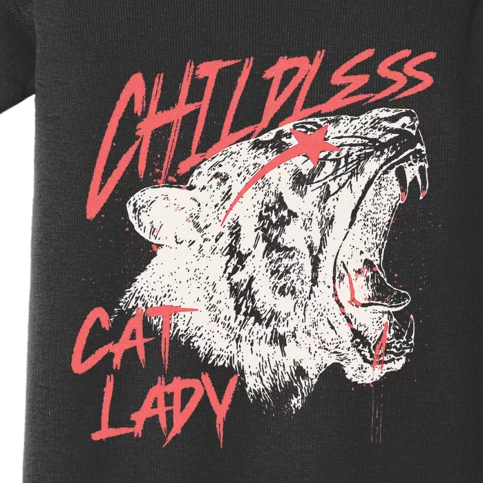 Childless Cat Lady Baby Bodysuit