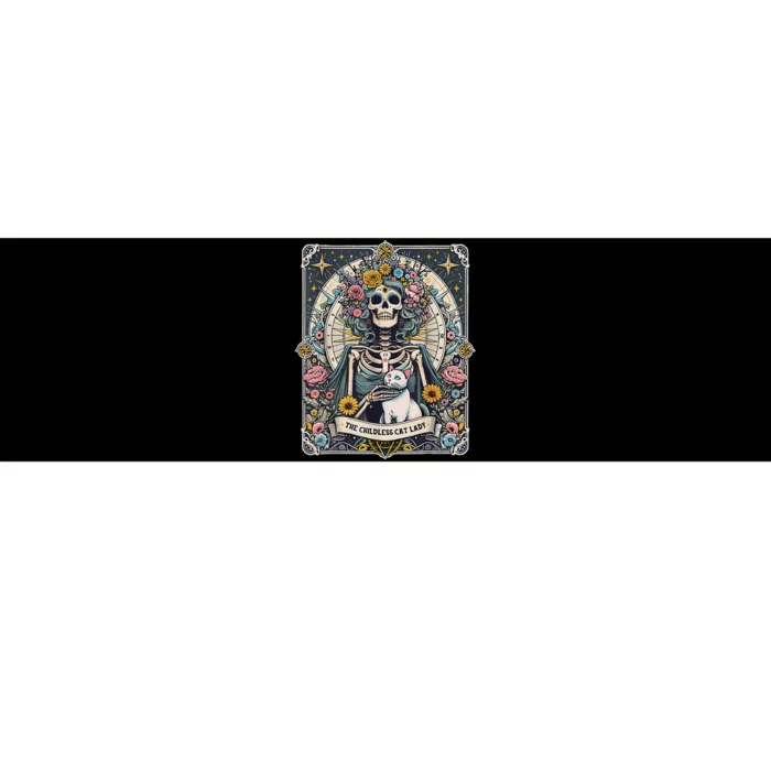 Childless Cat Lady Tarot Card Bumper Sticker