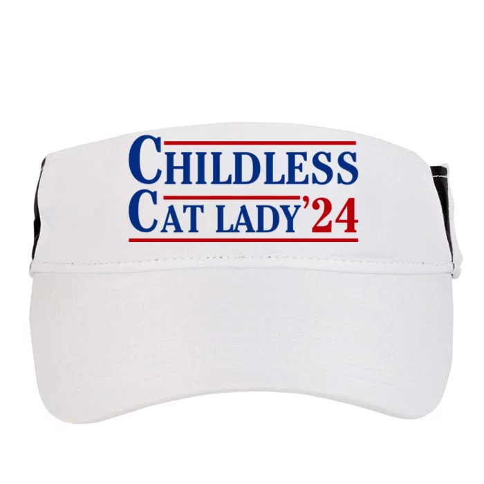 Childless Cat Lady 2024 Adult Drive Performance Visor