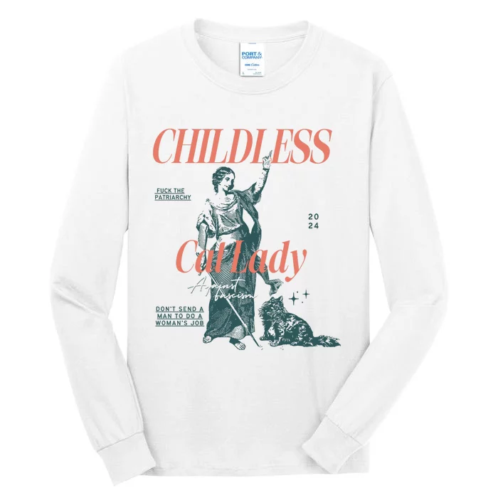 Childless Cat Lady Tall Long Sleeve T-Shirt