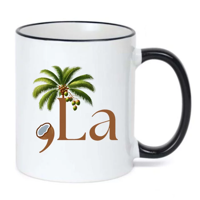 Coconut Comma + La 2024 Black Color Changing Mug