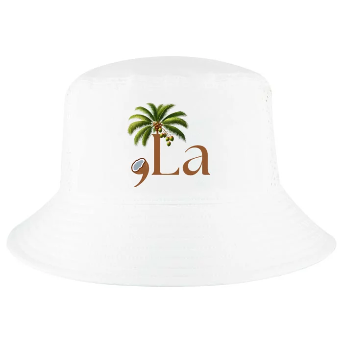 Coconut Comma + La 2024 Cool Comfort Performance Bucket Hat