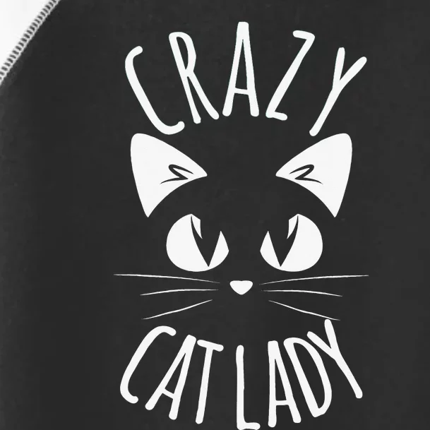 CRAZY CAT LADY Funny Fur Mom Mother's Day Christmas Birthday Toddler Fine Jersey T-Shirt