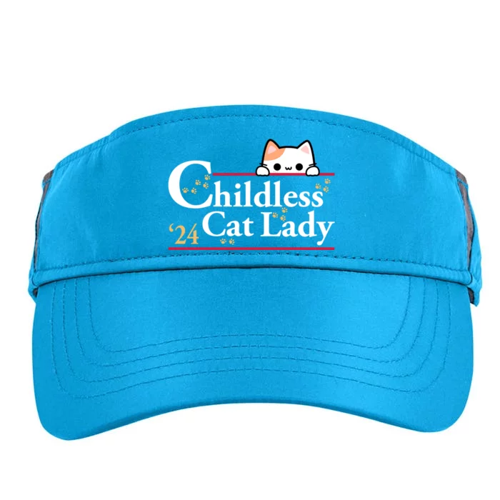 Childless Cat Lady 2024 Adult Drive Performance Visor