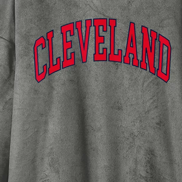 Cleveland Hooded Wearable Blanket