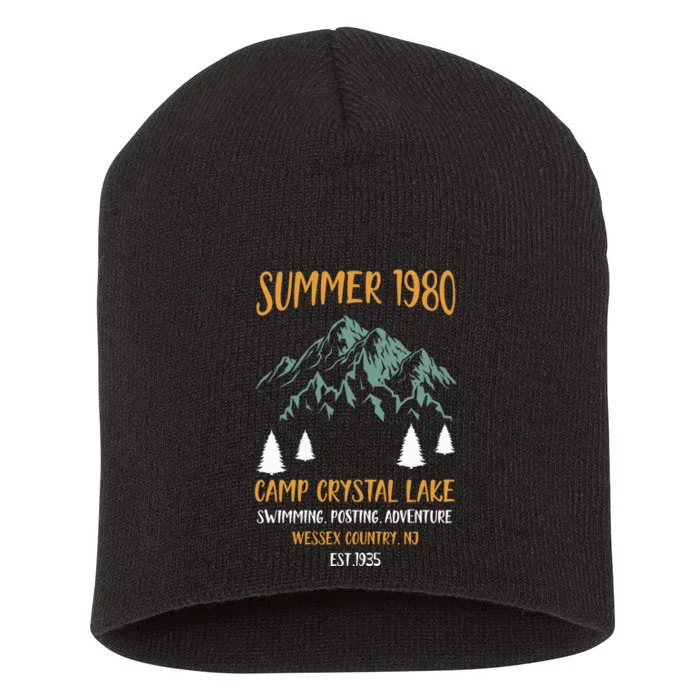 Camp Crystal Lake Short Acrylic Beanie