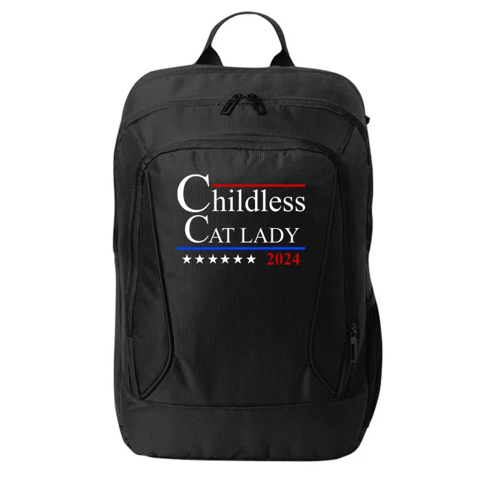 Childless Cat Lady 2024 Funny Kamala Harris City Backpack