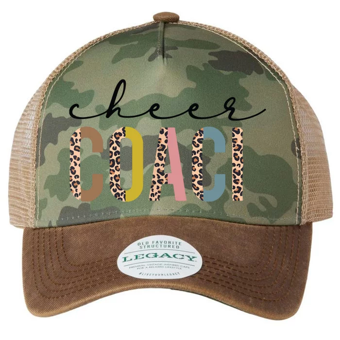 Cheer Coach Leopard Cheerleading Props Cute Cheer For Coach Legacy Tie Dye Trucker Hat