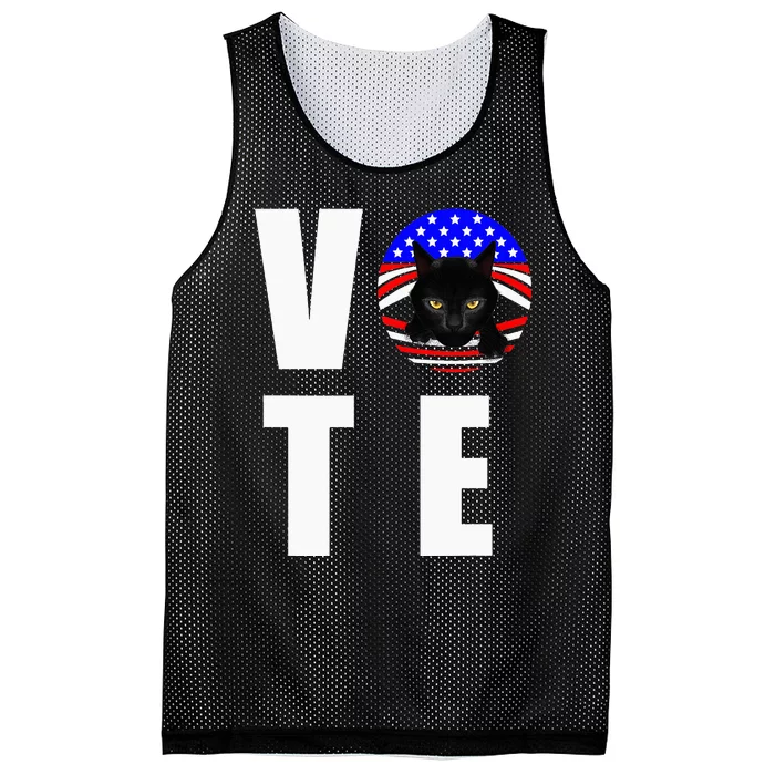 Childless Cat Ladies Vote Retro Mesh Reversible Basketball Jersey Tank