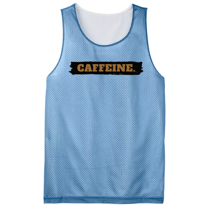 CAFFEINE. Caffe Lover Mesh Reversible Basketball Jersey Tank