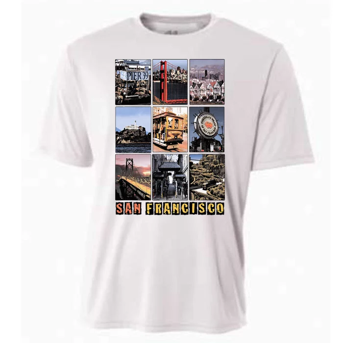 California Cali Life Los Angeles San Francisco Cooling Performance Crew T-Shirt