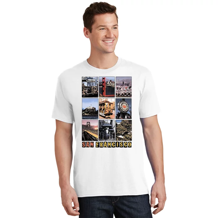 California Cali Life Los Angeles San Francisco T-Shirt