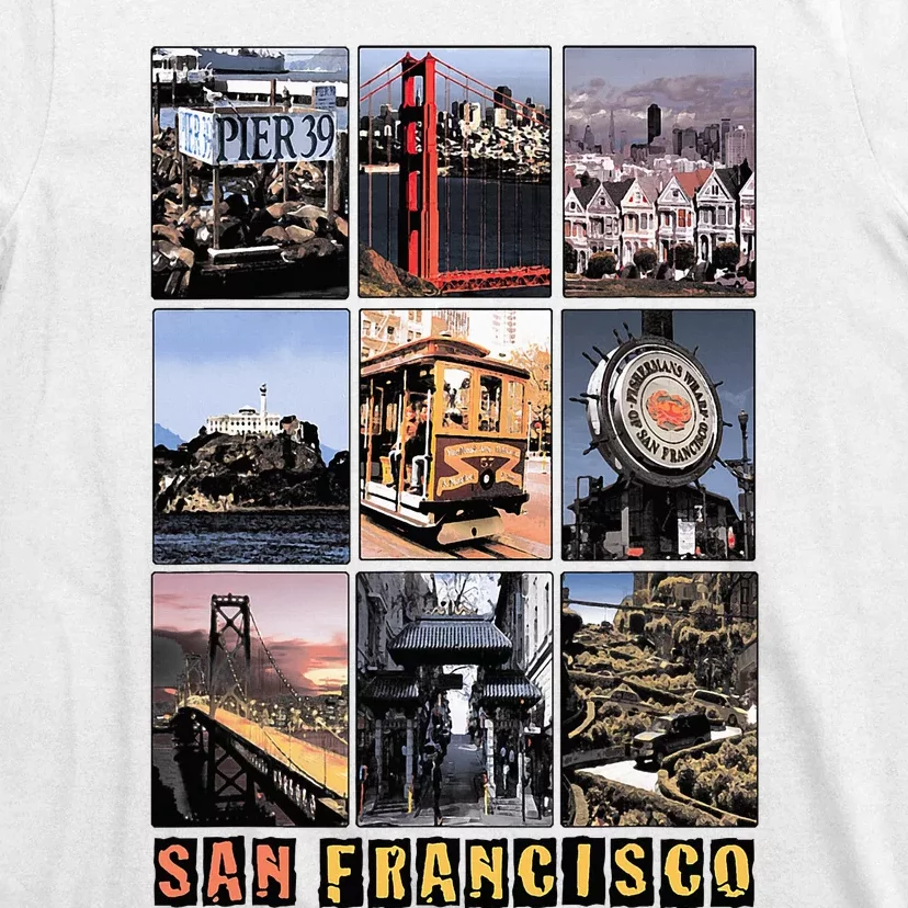 California Cali Life Los Angeles San Francisco T-Shirt