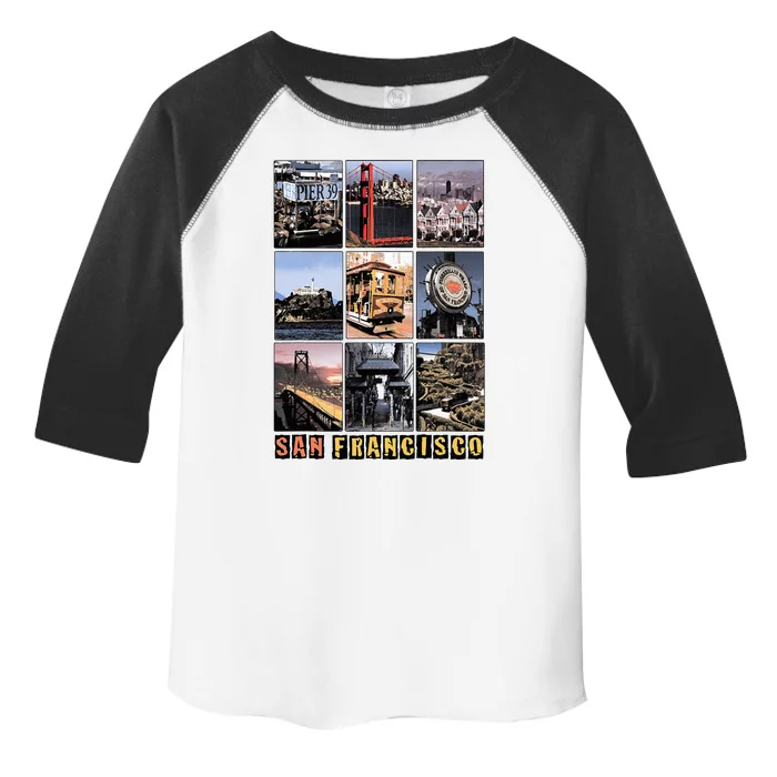 California Cali Life Los Angeles San Francisco Toddler Fine Jersey T-Shirt