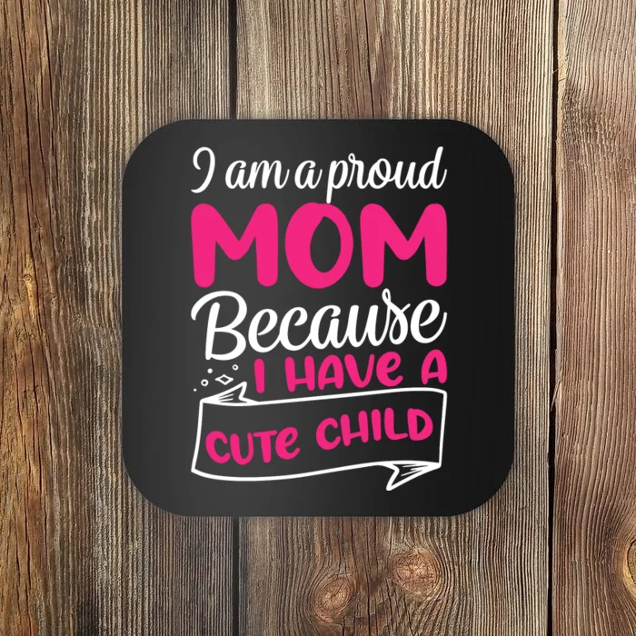 Cute Child Mother's Day T Coaster