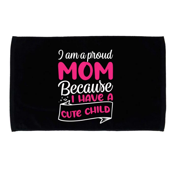 Cute Child Mother's Day T Microfiber Hand Towel