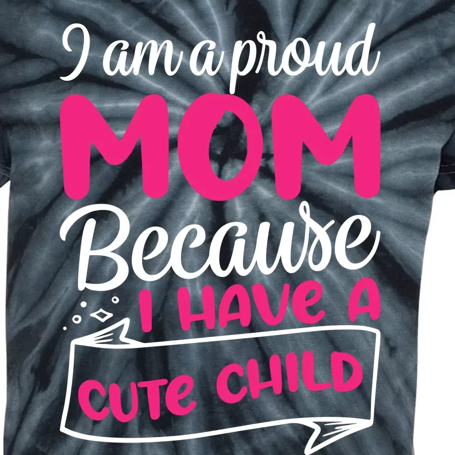 Cute Child Mother's Day T Kids Tie-Dye T-Shirt