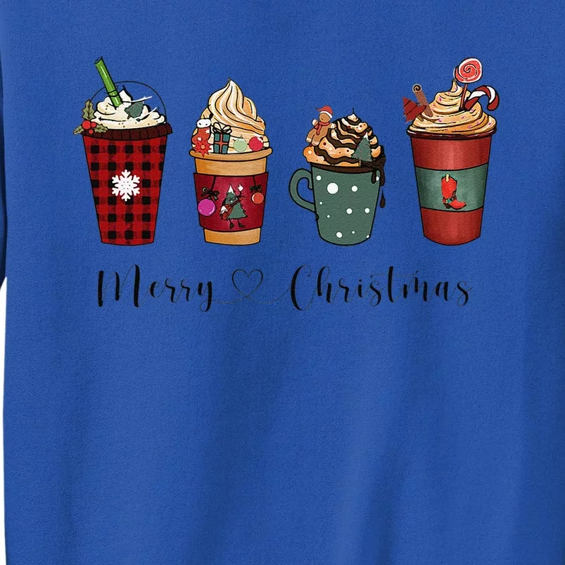 Christmas Coffee Merry Chritsmas Cozy Winter Coffee Lover Sweatshirt