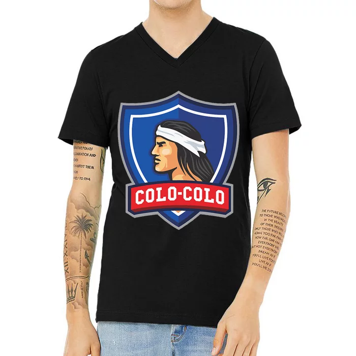 Club Colocolo Macul Chile Updated V-Neck T-Shirt