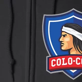 Club Colocolo Macul Chile Updated Full Zip Hoodie