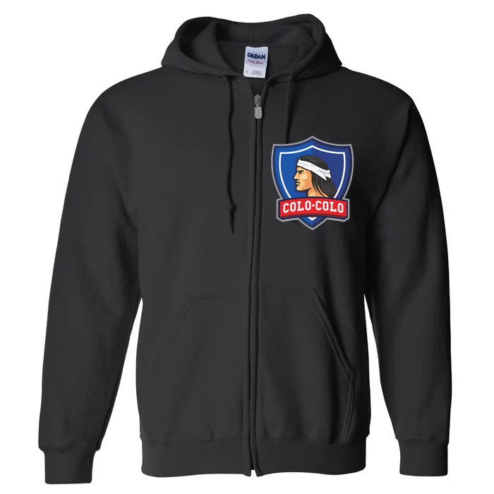 Club Colocolo Macul Chile Updated Full Zip Hoodie