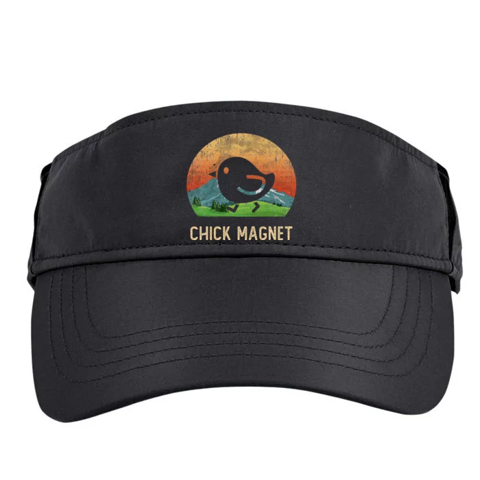 Cool Chick Magnet I Just Freaking Love Chicken Farm Adult Drive Performance Visor