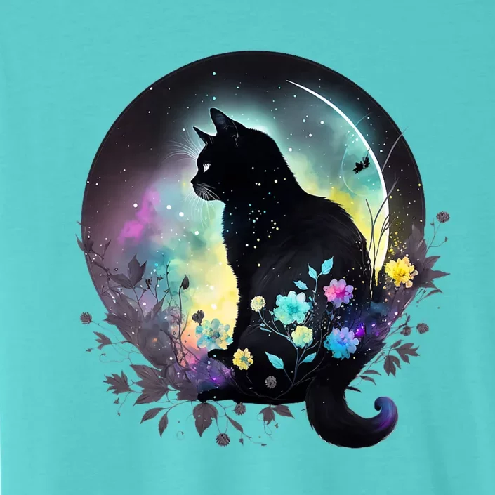 Cute Cat Motifs Cat ChromaSoft Performance T-Shirt