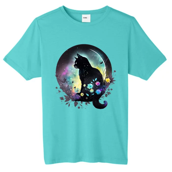 Cute Cat Motifs Cat ChromaSoft Performance T-Shirt